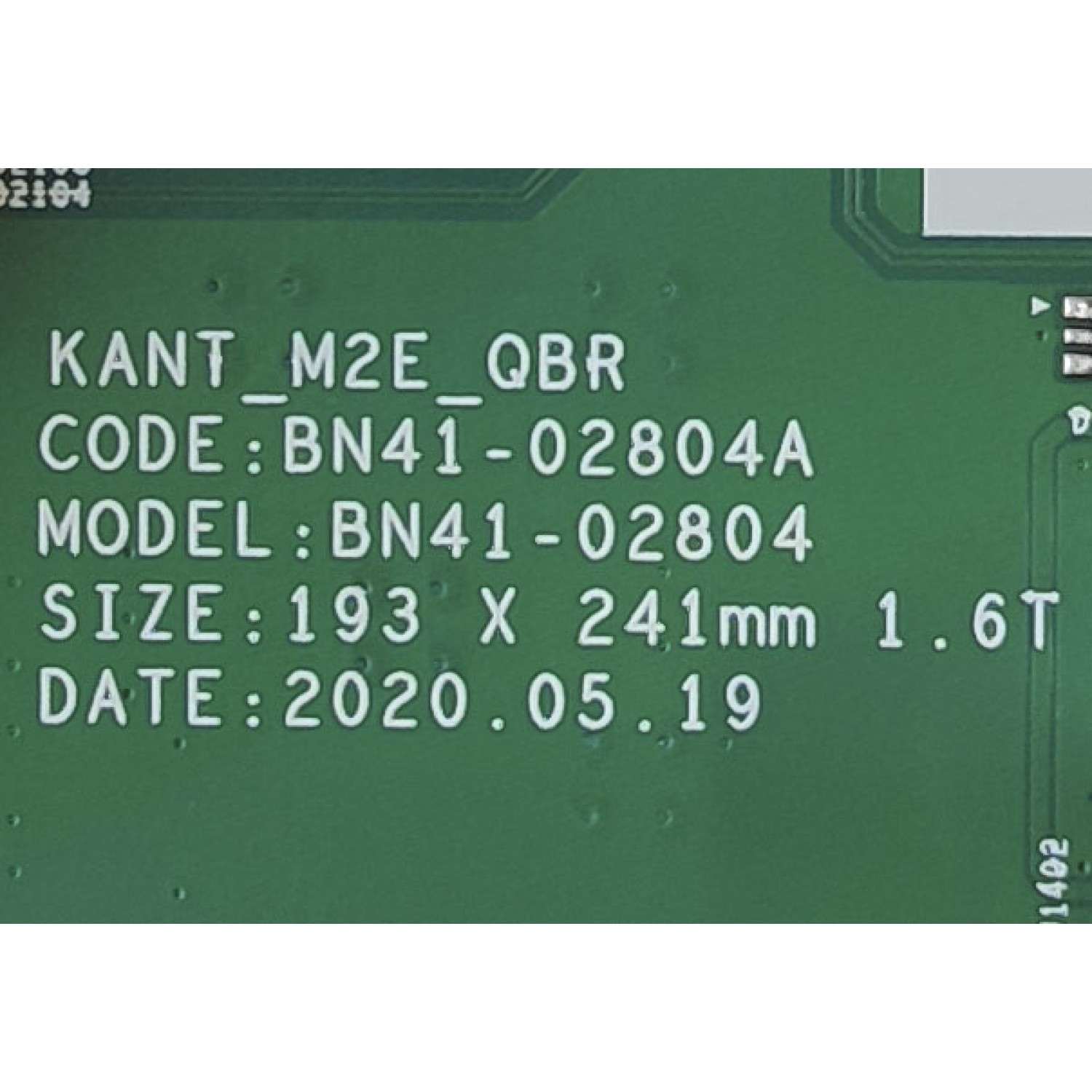 MAIN PARA TV SAMSUNG / NUMERO DE PARTE BN94-17353S / BN41-02804A / BN97-15953P / BN9417353S / 20220204 / PANEL CY-NT050HGCVUH / DISPLAY PT500GT02-B VER.1.1 / MODELO LH50QBRBBGCXGO XC05	 - Imagen 4